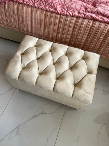 Astor Puffy Small Beige