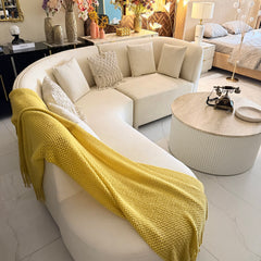 Curved Alvin Sofa