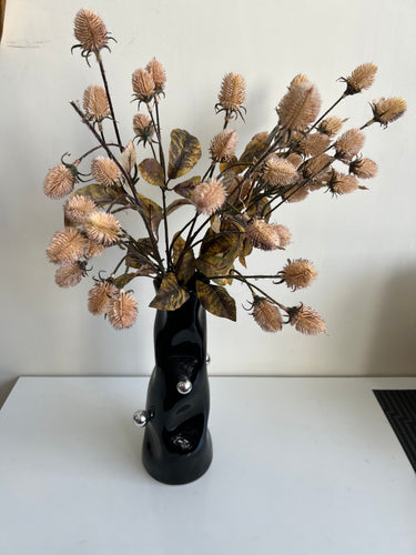 Furry flower stem brown