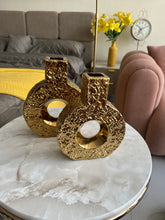 Gold Textured Vase 04