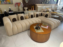 Luxx L Shape Sofa 6 seater Beige