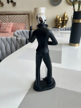 Singer with Mike Sculpture