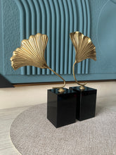 Ginkgo Leaf Ornaments set of 2