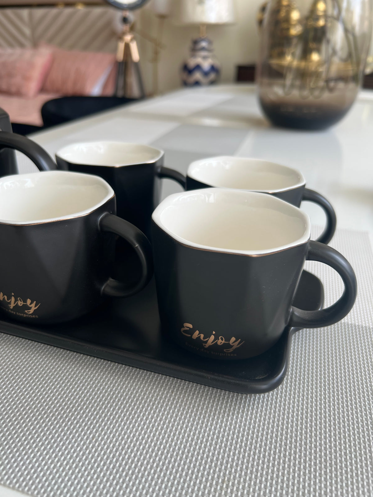 Black tea set 4 Person 002