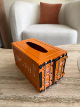 Container tissue box