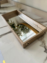 Leather Tray Gold 06