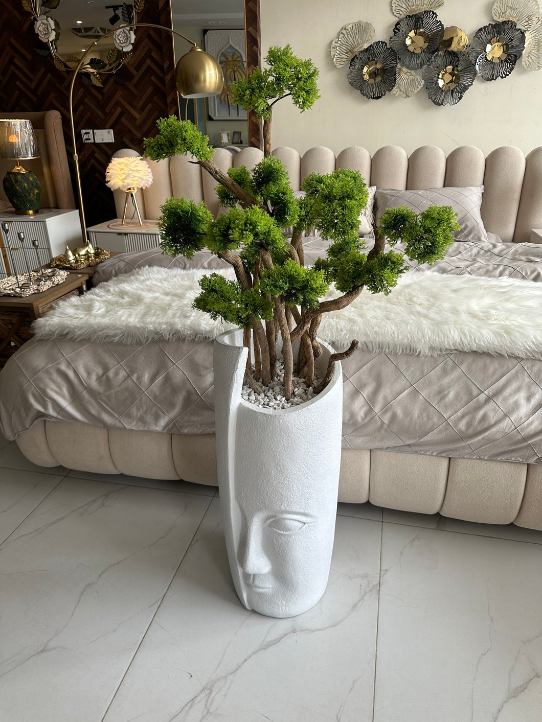 Face Planter with Bonsai