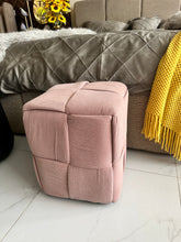 Quilted Stool Pink