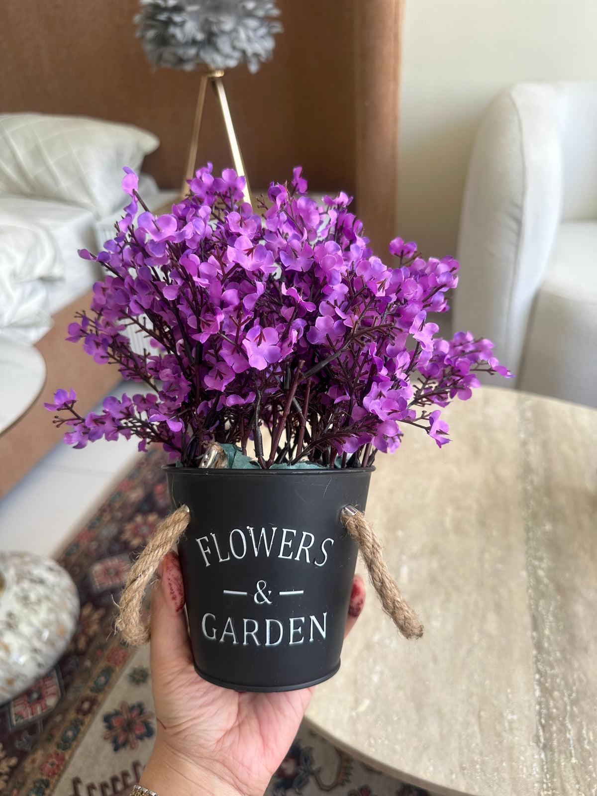 Eucalyptus planter Purple