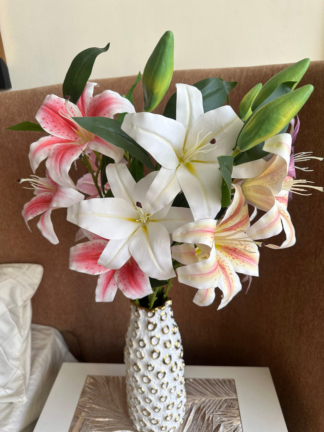 Artificial Lily Flower Stems 03
