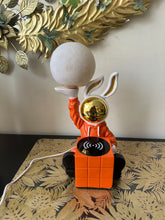 Orange Rabbit Lamp