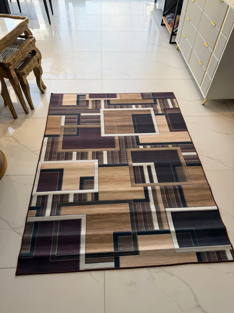 Modern Rug LM17 – Wood Action