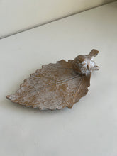 Trinket Tray Sparrow White Antique