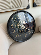 Mechanical Wall Clock Black 21