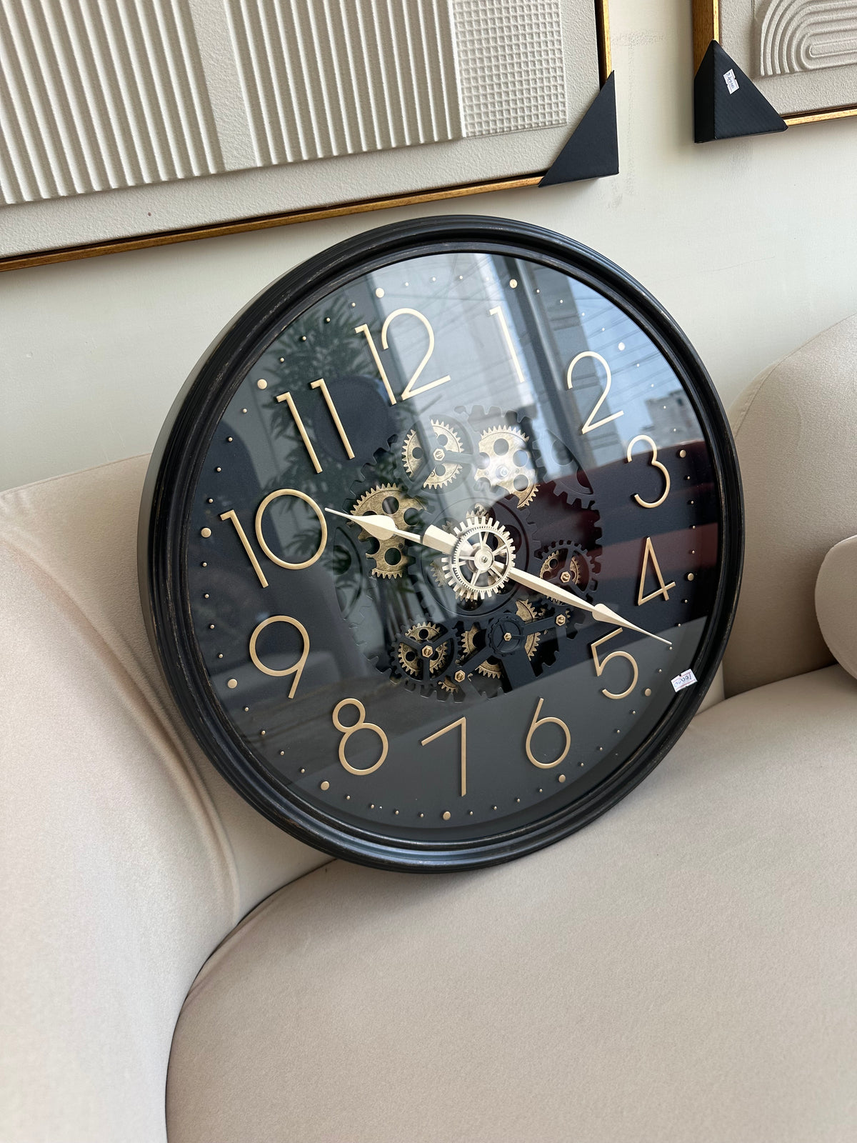 Mechanical Wall Clock Black 21
