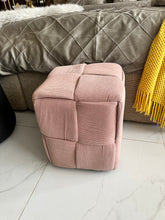 Quilted Stool Pink