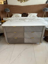 Espen Dressing Table Silver Grey