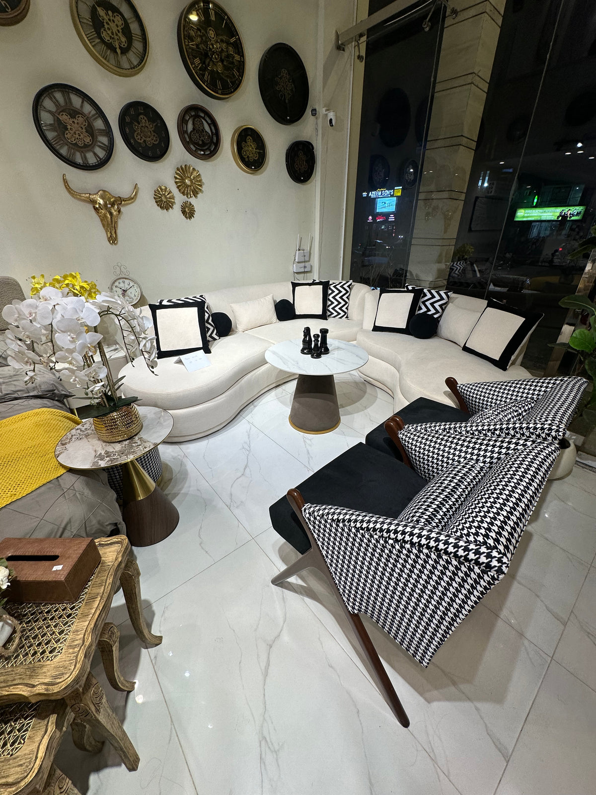 Opal Curved Sofa