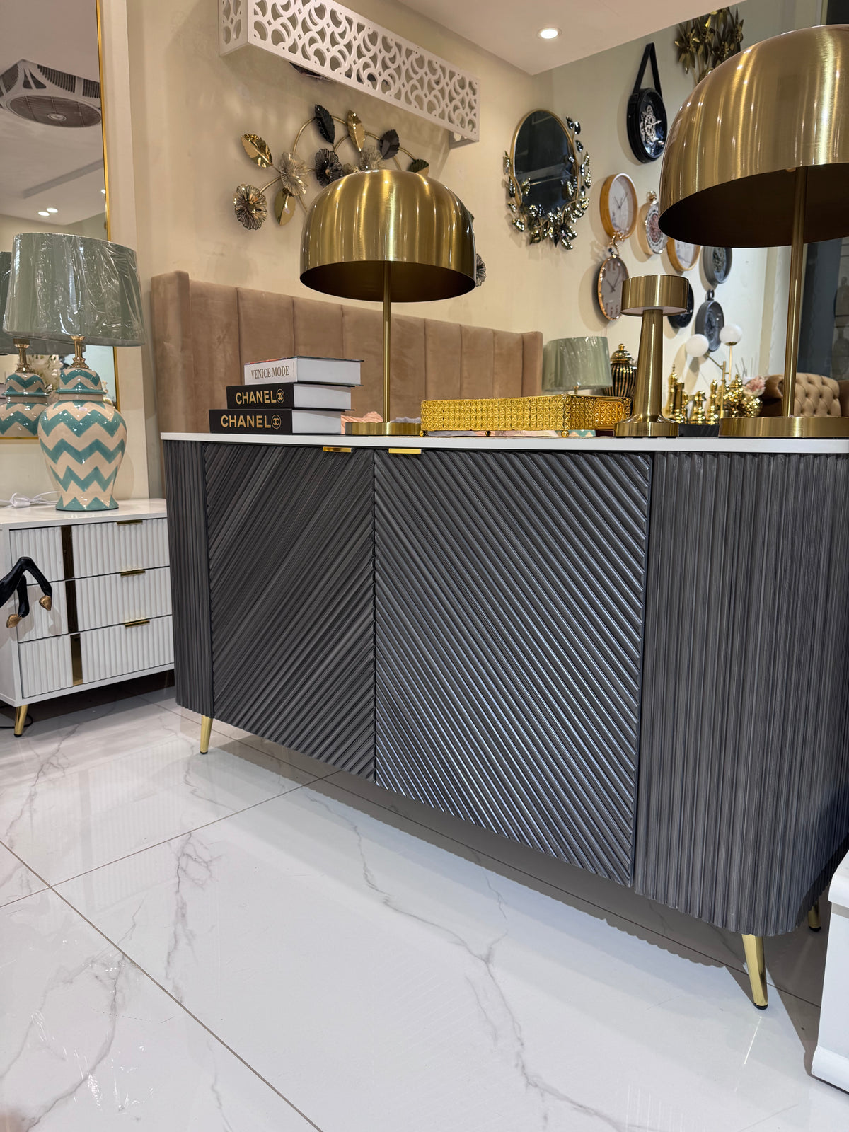 Espen Side Board grey