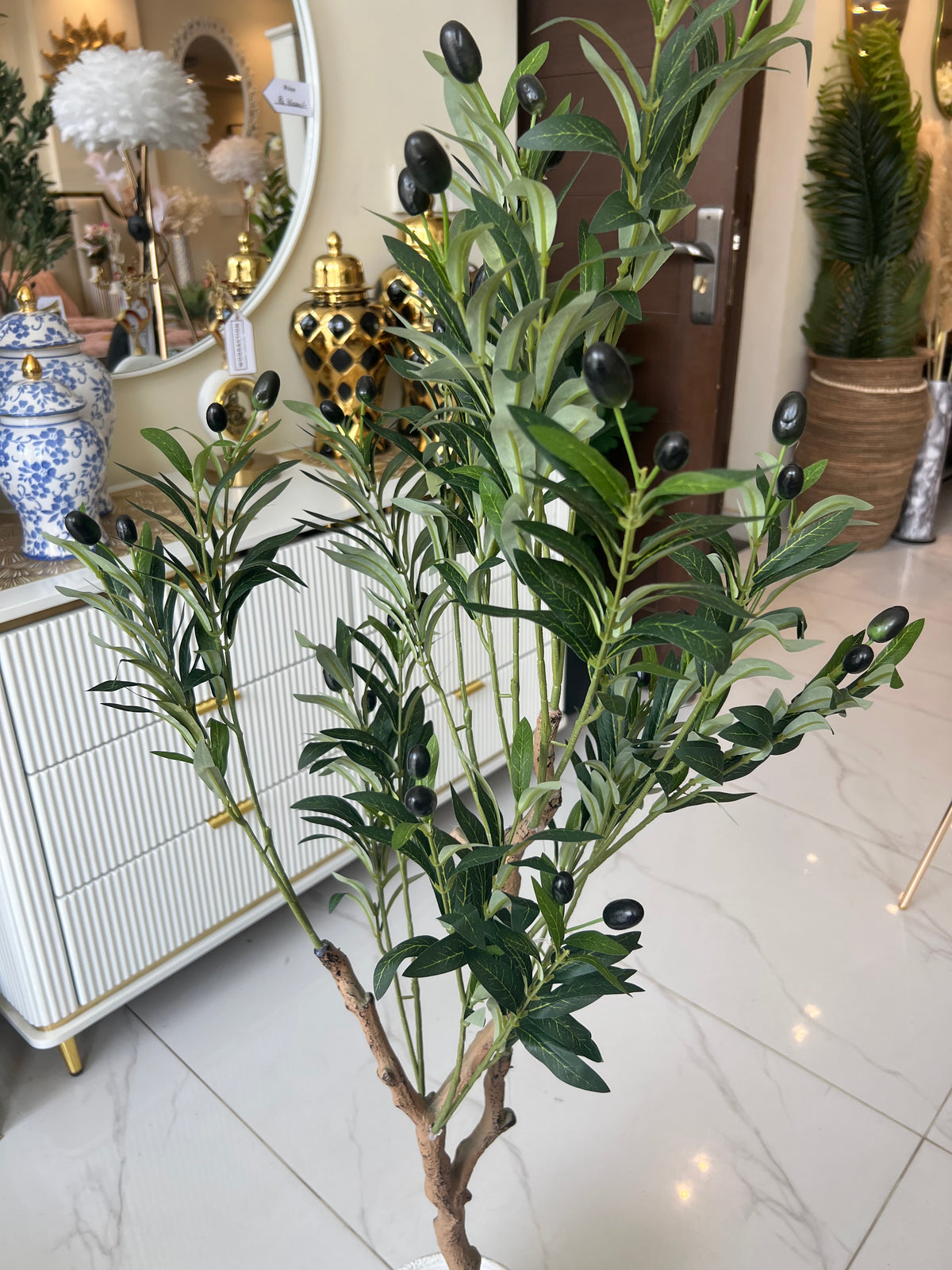 Artificial Olive plant