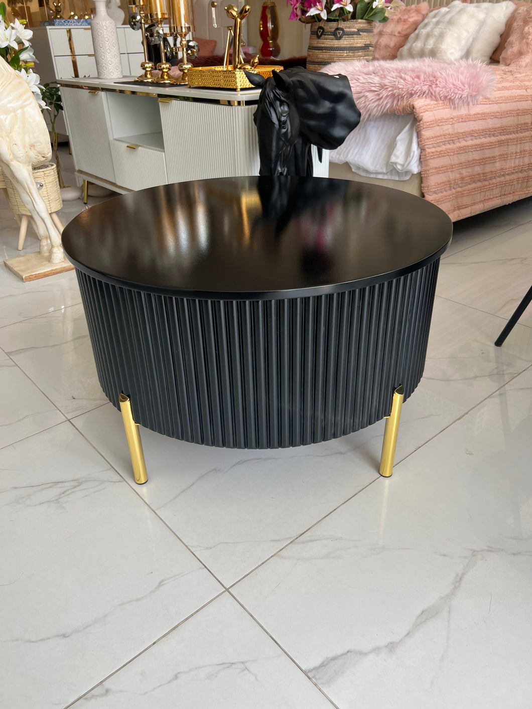 Shadowy Round Table Shadow Round Coffee Table – Wood Action