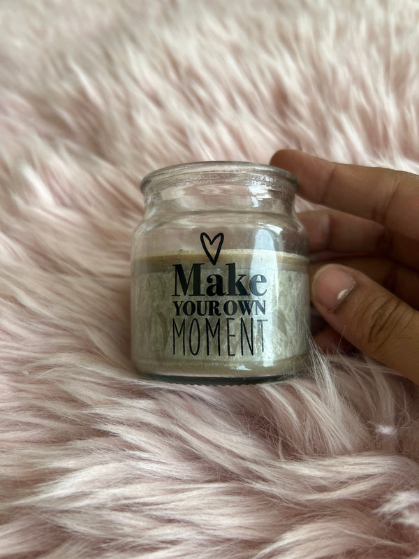 Motivational Quote Candle