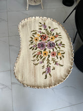 Bell Victorian Table White Hand painted 02