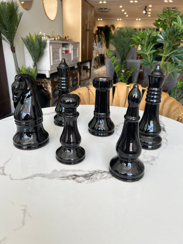 Black Chess 6 piece