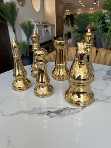 Gold Chess 6 piece