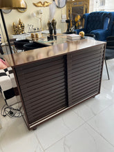 Alcantara shoerack Dark brown
