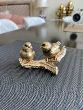 Gold Birds on branch
