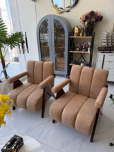 Brown luxx chair Pair
