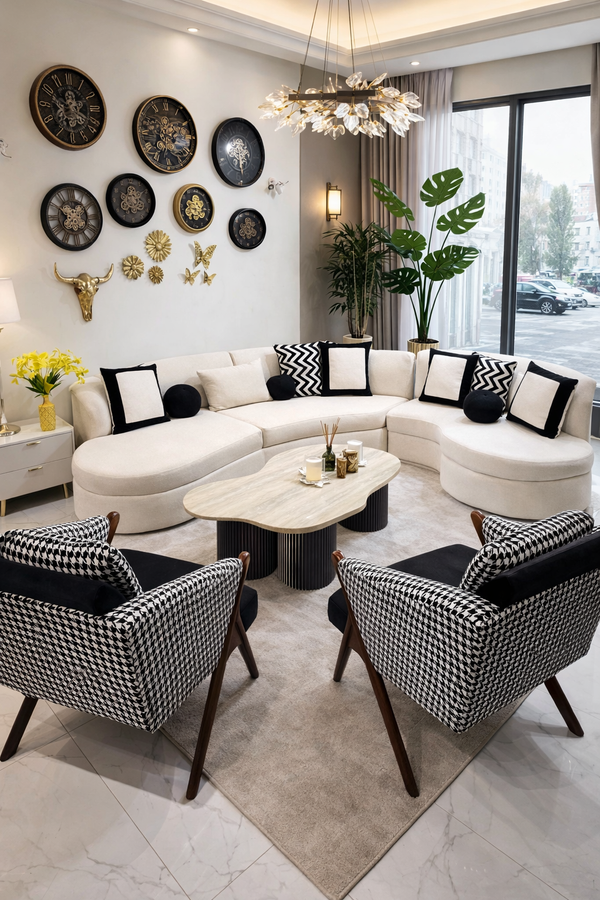 Opal Curved Sofa