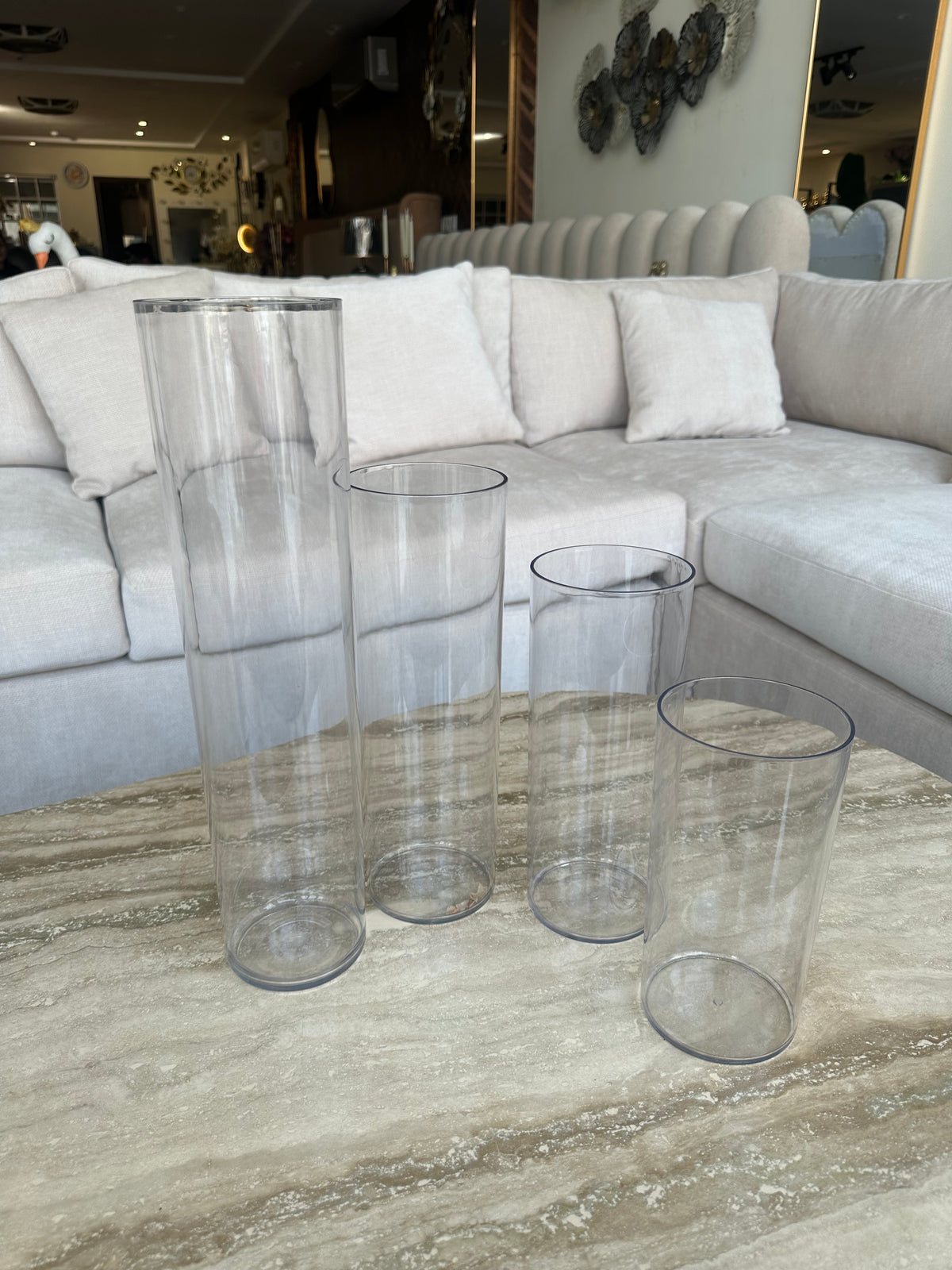 Acrylic Clear Vases