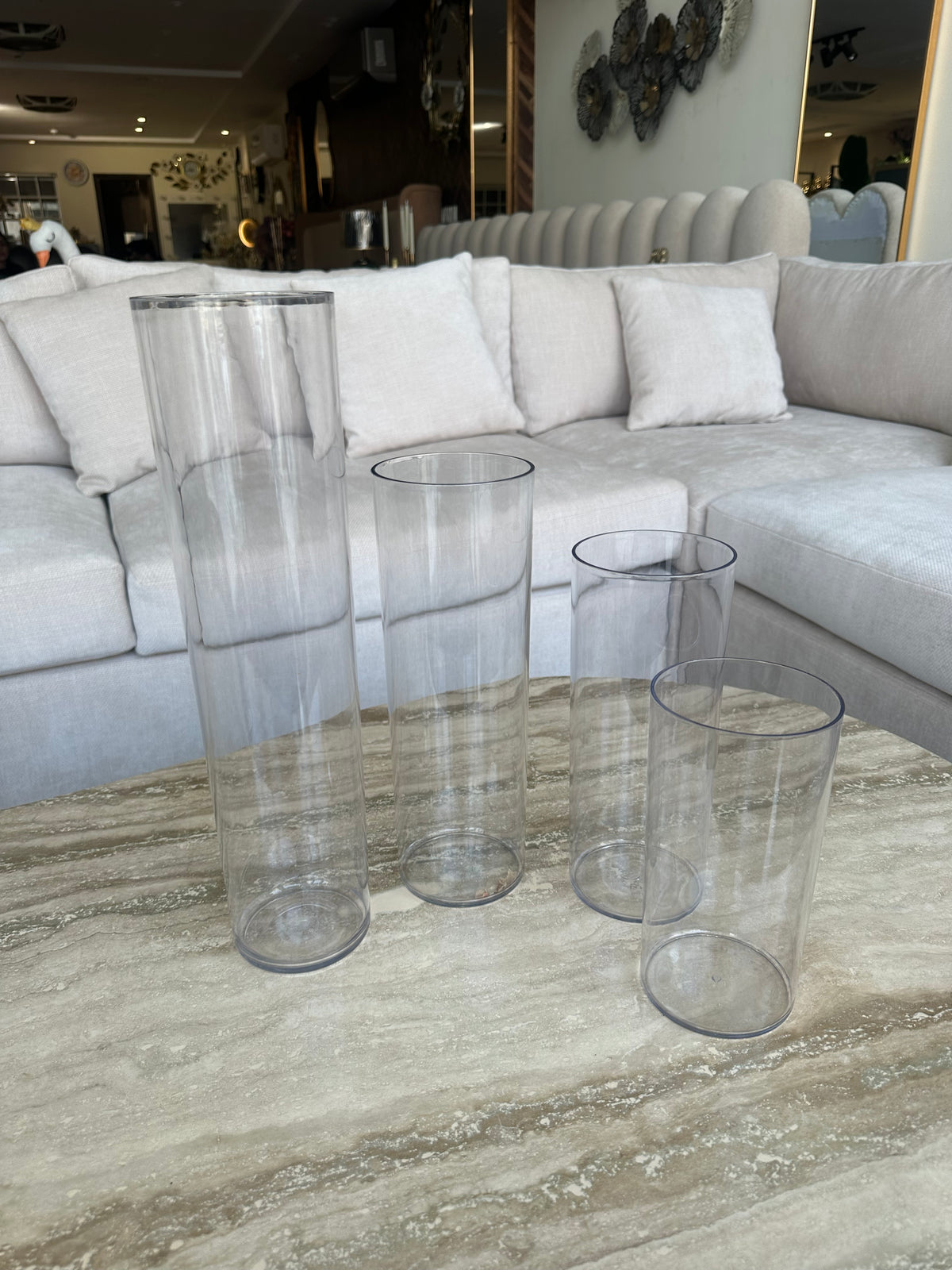 Acrylic Clear Vases