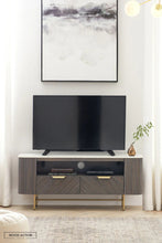 Acacia Lcd Console Dark Grey Console