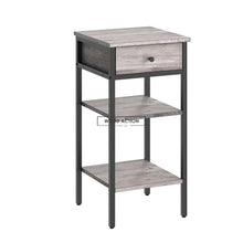 Accent Steel Nightstand Side Table