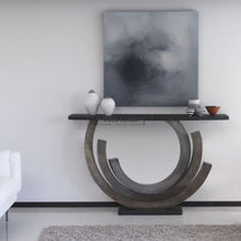 Anora Half Circle Console