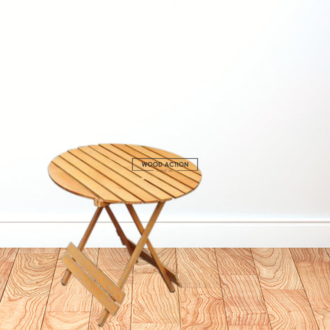 Beach Wood Folding Table