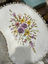 Bell Victorian Table White Hand Painted Living Room