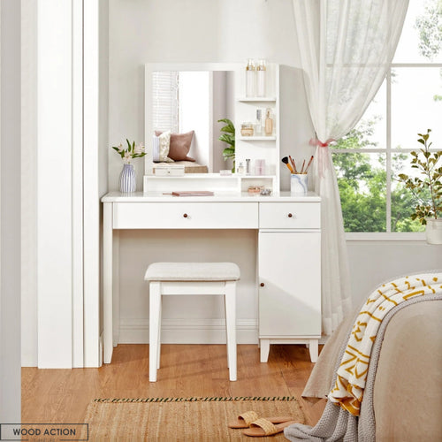 Campbel Dressing Table & Stool