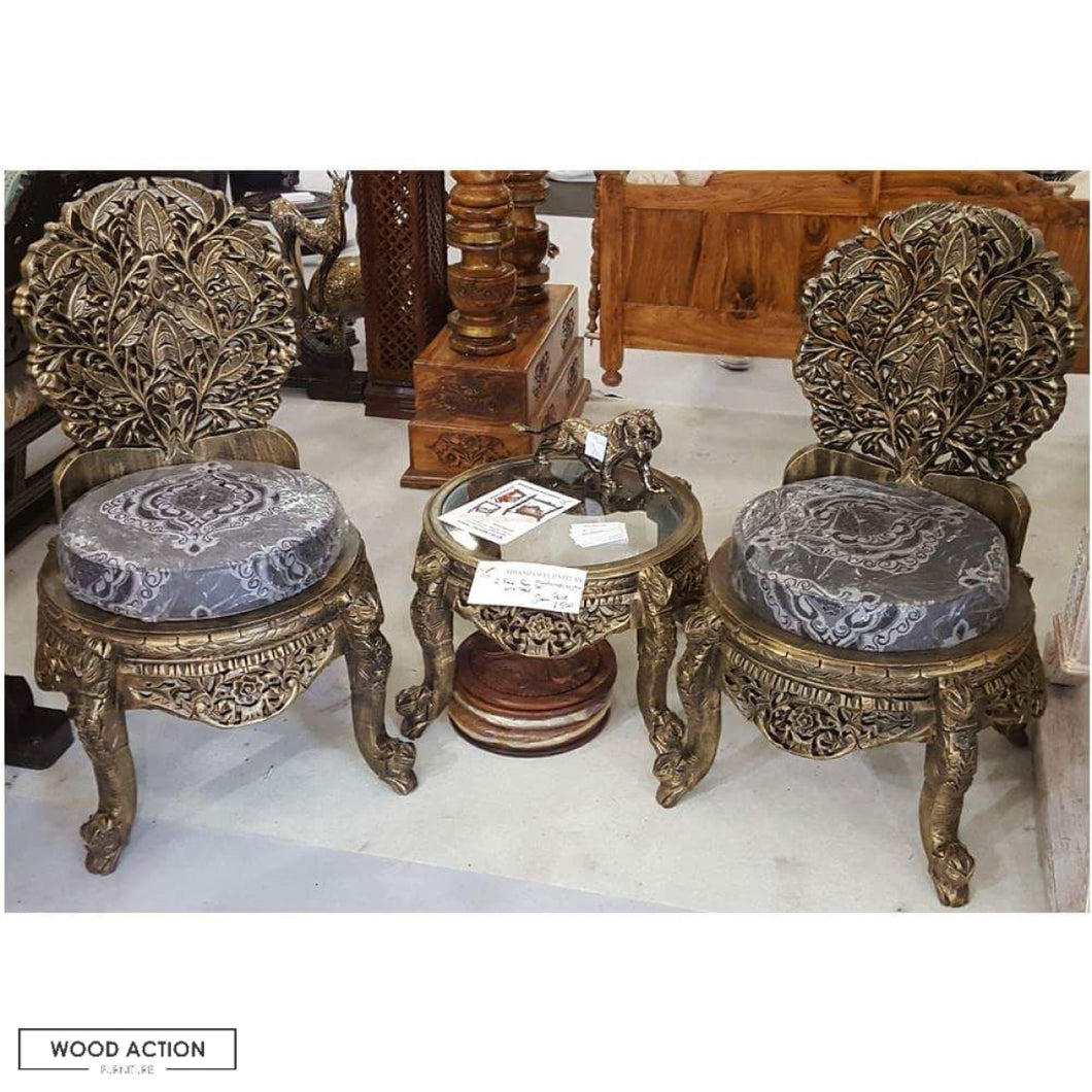 Elegant Chanioti Chairs And Table Set