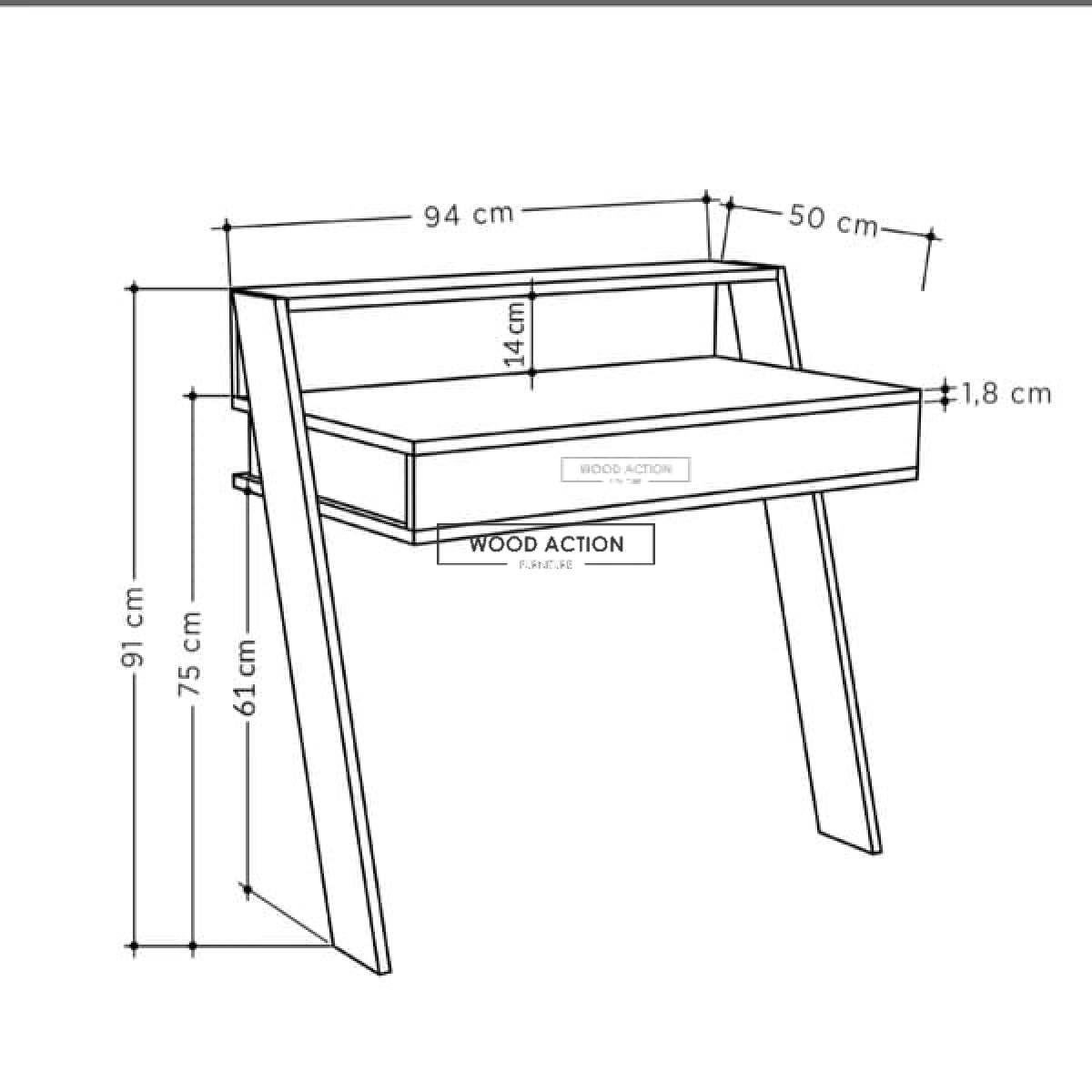 Emilia Study Table