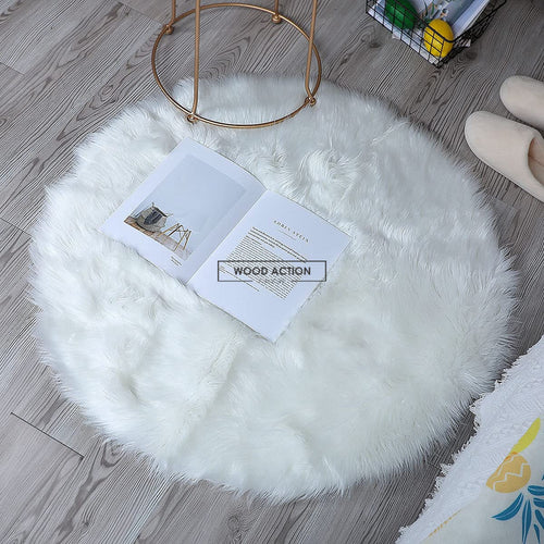 Furr Round Rug 2Ft