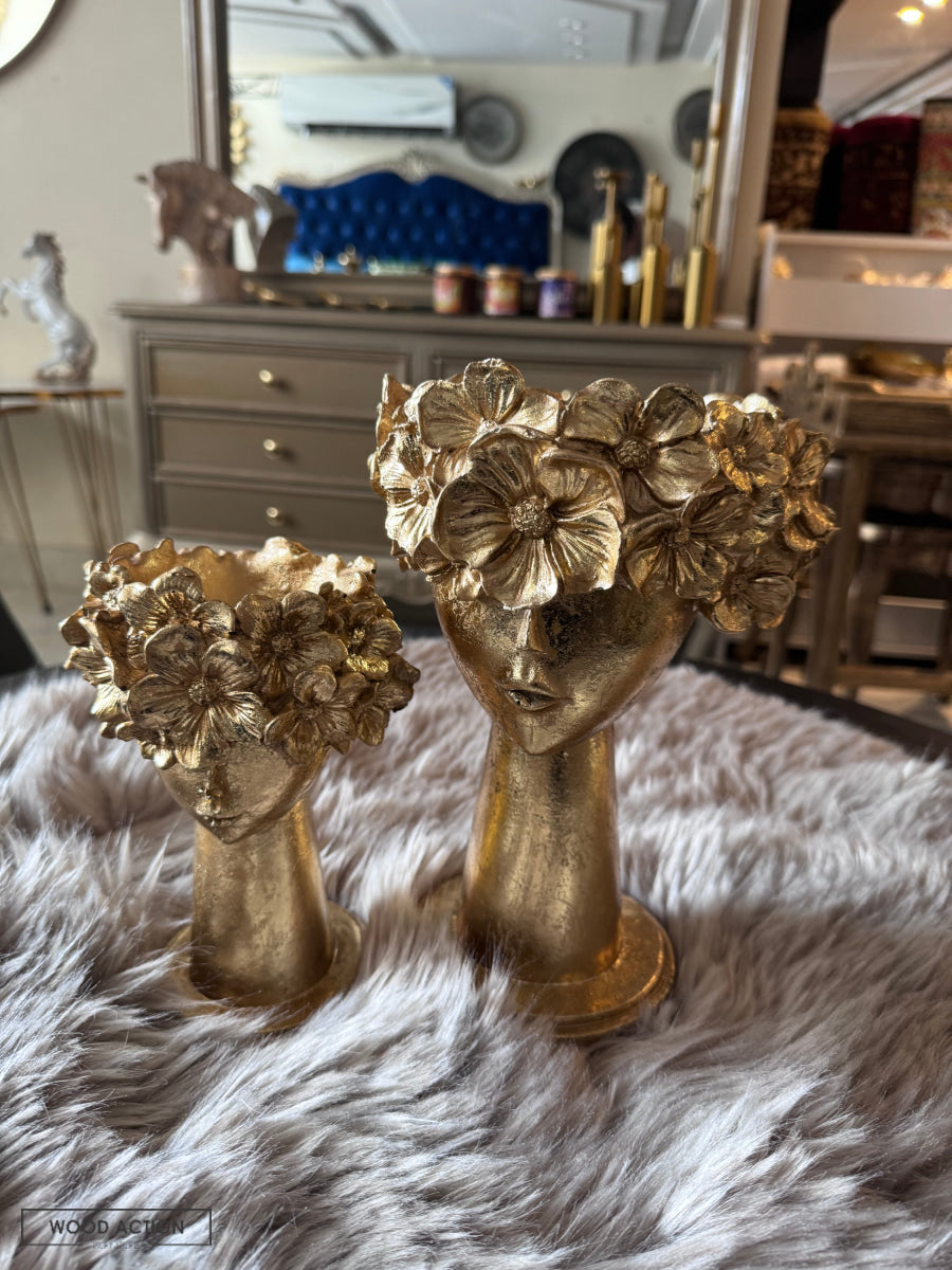 Gold Baby Small And Big Doll