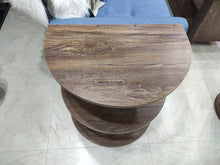 Henna Half Circle Side Table