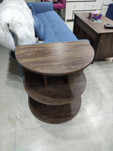 Henna Half Circle Side Table