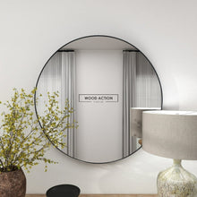 Hexel Round Mirror