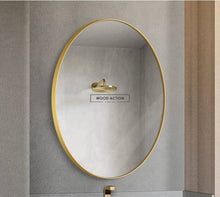 Hexel Round Mirror