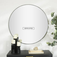 Hexel Round Mirror